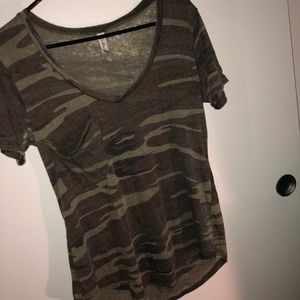 Loose camo shirt